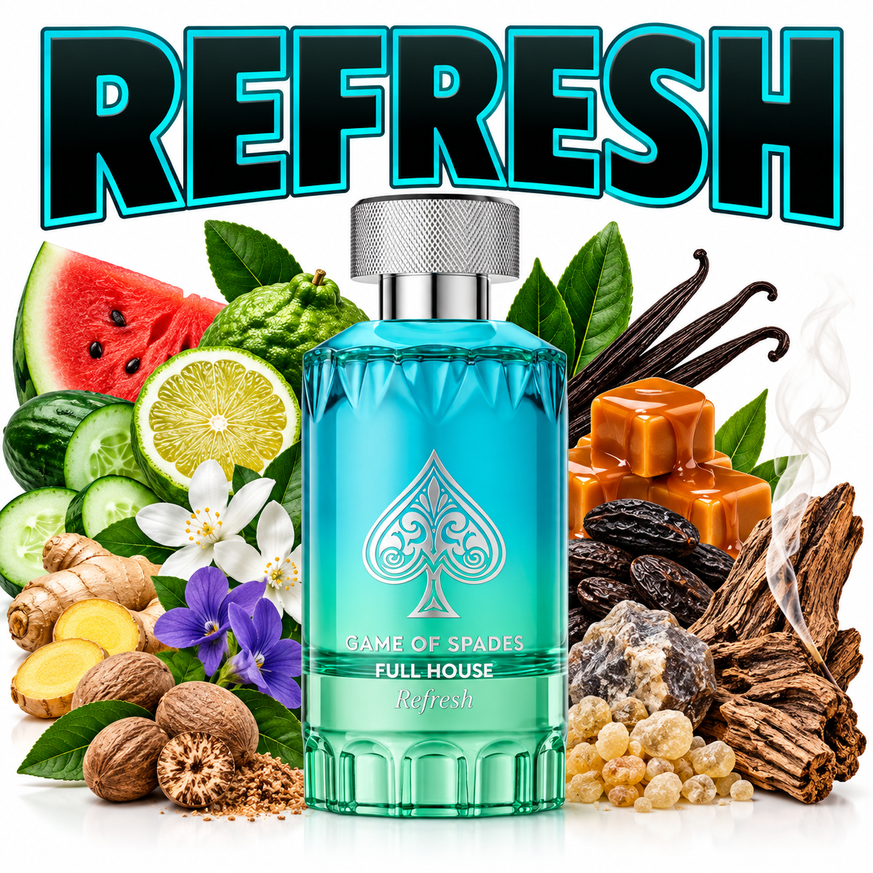 Jo Milano Game of Spades Full House Refresh perfume sample decant